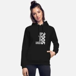 '2005 September Limited Edition 18. Geburtstag Deko' Unisex Bio Hoodie | Spreadshirt -Steman Clothing Shop 2005 september limited edition 18 geburtstag deko unisex bio hoodie 2