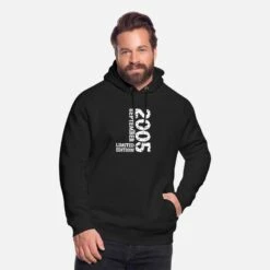 '2005 September Limited Edition 18. Geburtstag Deko' Unisex Bio Hoodie | Spreadshirt -Steman Clothing Shop 2005 september limited edition 18 geburtstag deko unisex bio hoodie 4