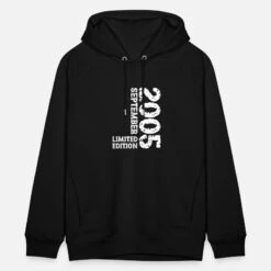 '2005 September Limited Edition 18. Geburtstag Deko' Unisex Bio Hoodie | Spreadshirt -Steman Clothing Shop 2005 september limited edition 18 geburtstag deko unisex bio hoodie 6