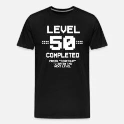 '50 Geburtstag Gamer Level 50 Complete' Männer Premium T-Shirt | Spreadshirt -Steman Clothing Shop 50 geburtstag gamer level 50 complete maenner premium t shirt 6
