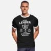 '50. Geburtstag Lehrer Lustig 50 Jahre' Männer Ringer T-Shirt | Spreadshirt