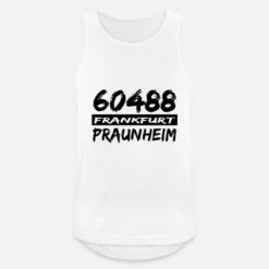 '60488 Frankfurt Praunheim' Männer Sport Tanktop | Spreadshirt -Steman Clothing Shop 60488 frankfurt praunheim maenner sport tanktop 4
