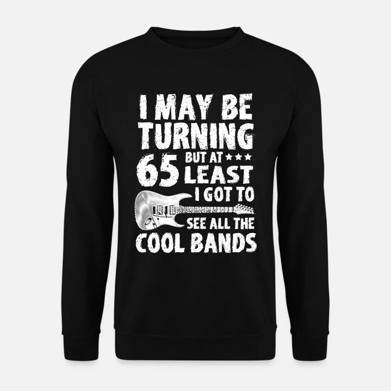 '65. Geburtstagsgeschenk Gitarre Gitarrist' Unisex Pullover | Spreadshirt 9 '65. Geburtstagsgeschenk Gitarre Gitarrist' Unisex Pullover | Spreadshirt – Bild 7