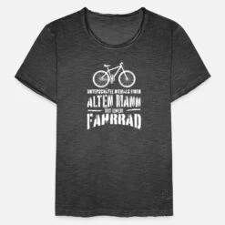 'Alter Mann • Fahrrad | Vintage Retro Style' Männer Vintage T-Shirt | Spreadshirt -Steman Clothing Shop alter mann fahrrad vintage retro style maenner vintage t shirt 4