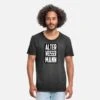 'Alter Weisser Mann' Männer Vintage T-Shirt | Spreadshirt