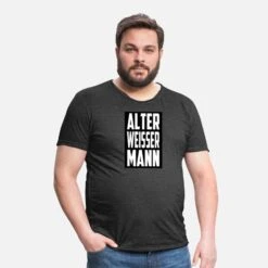 'Alter Weisser Mann' Männer Vintage T-Shirt | Spreadshirt -Steman Clothing Shop alter weisser mann maenner vintage t shirt 2