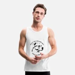 'American Staffordshire' Männer Premium Tanktop | Spreadshirt