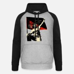 'Anarchy Flag Woman' Unisex Baseball Hoodie | Spreadshirt -Steman Clothing Shop anarchy flag woman unisex baseball hoodie 8