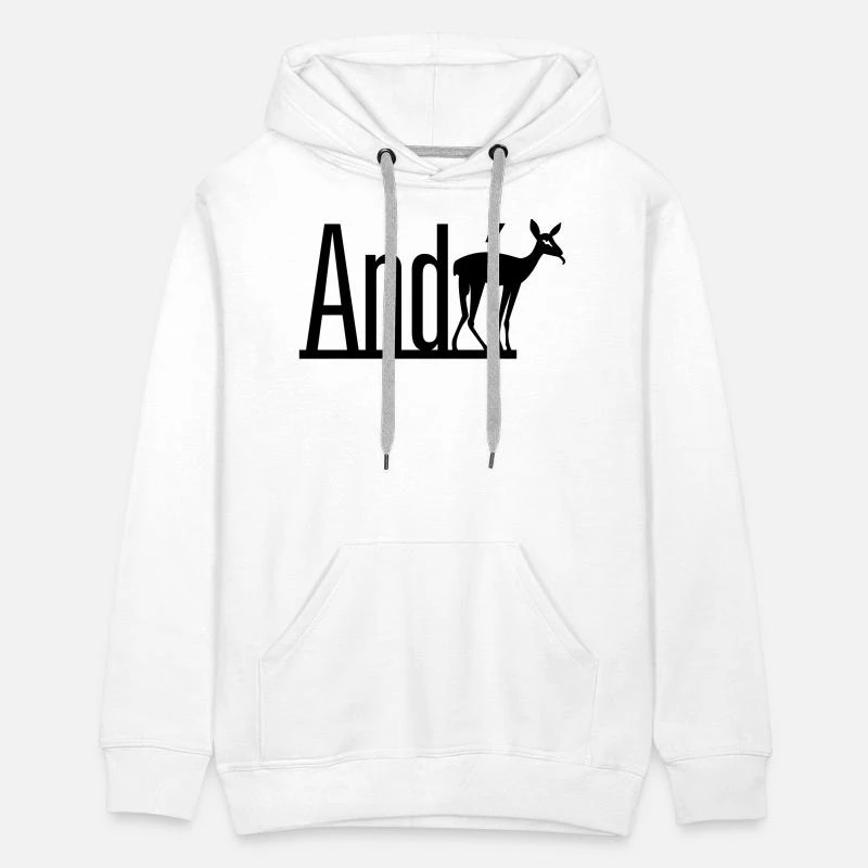 'AndRÉH 2' Männer Premium Hoodie | Spreadshirt 5 'AndRÉH 2' Männer Premium Hoodie | Spreadshirt – Bild 3