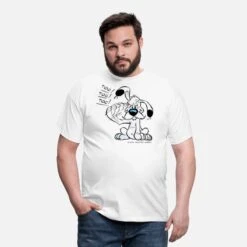 Gildan 'Asterix & Obelix Idefix Klopft Toc Toc Toc' Männer T-Shirt | Spreadshirt -Steman Clothing Shop asterix obelix idefix klopft toc toc toc maenner t shirt 2