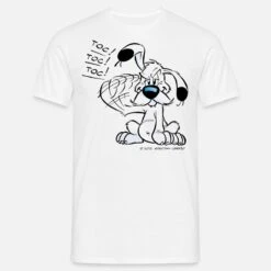 Gildan 'Asterix & Obelix Idefix Klopft Toc Toc Toc' Männer T-Shirt | Spreadshirt -Steman Clothing Shop asterix obelix idefix klopft toc toc toc maenner t shirt 6