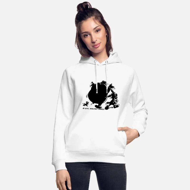 'Asterix & Obelix - Schatten' Unisex Bio Hoodie | Spreadshirt 5 'Asterix & Obelix - Schatten' Unisex Bio Hoodie | Spreadshirt – Bild 3