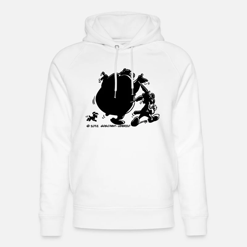 'Asterix & Obelix - Schatten' Unisex Bio Hoodie | Spreadshirt 11 'Asterix & Obelix - Schatten' Unisex Bio Hoodie | Spreadshirt – Bild 9