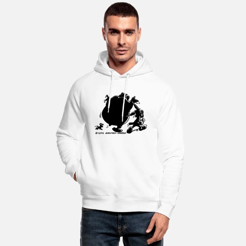 'Asterix & Obelix - Schatten' Unisex Bio Hoodie | Spreadshirt 3 'Asterix & Obelix - Schatten' Unisex Bio Hoodie | Spreadshirt