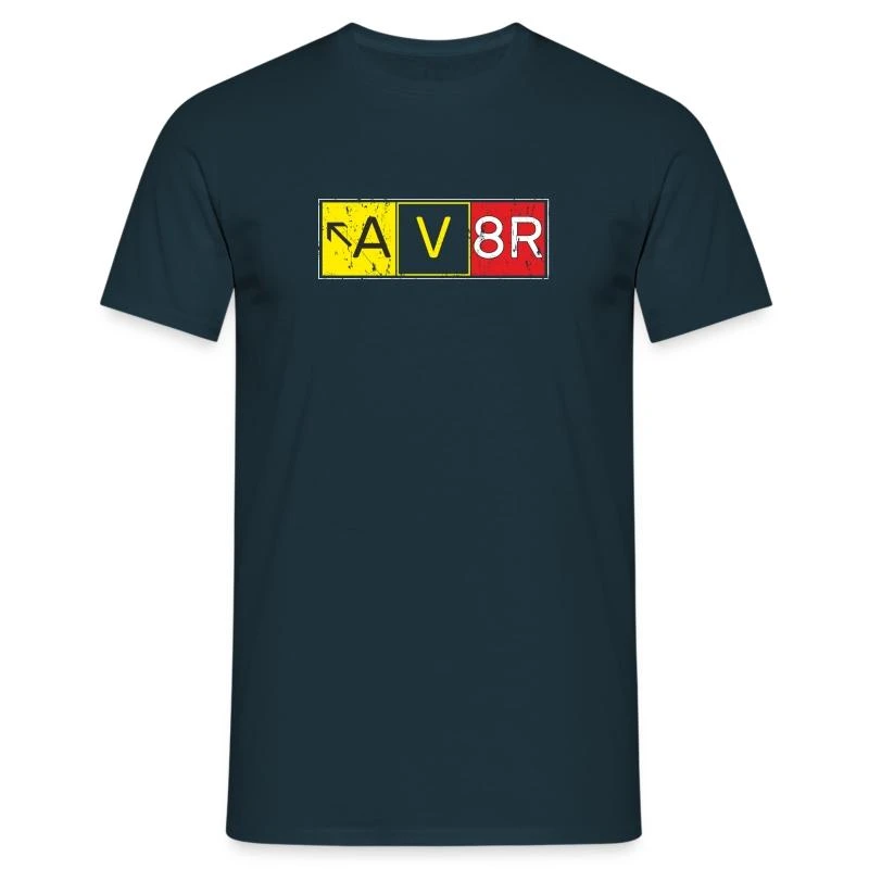 Gildan 'AV8R | AVIATOR Flieger, Piloten' Männer T-Shirt | Spreadshirt 6 Gildan 'AV8R | AVIATOR Flieger, Piloten' Männer T-Shirt | Spreadshirt – Bild 5