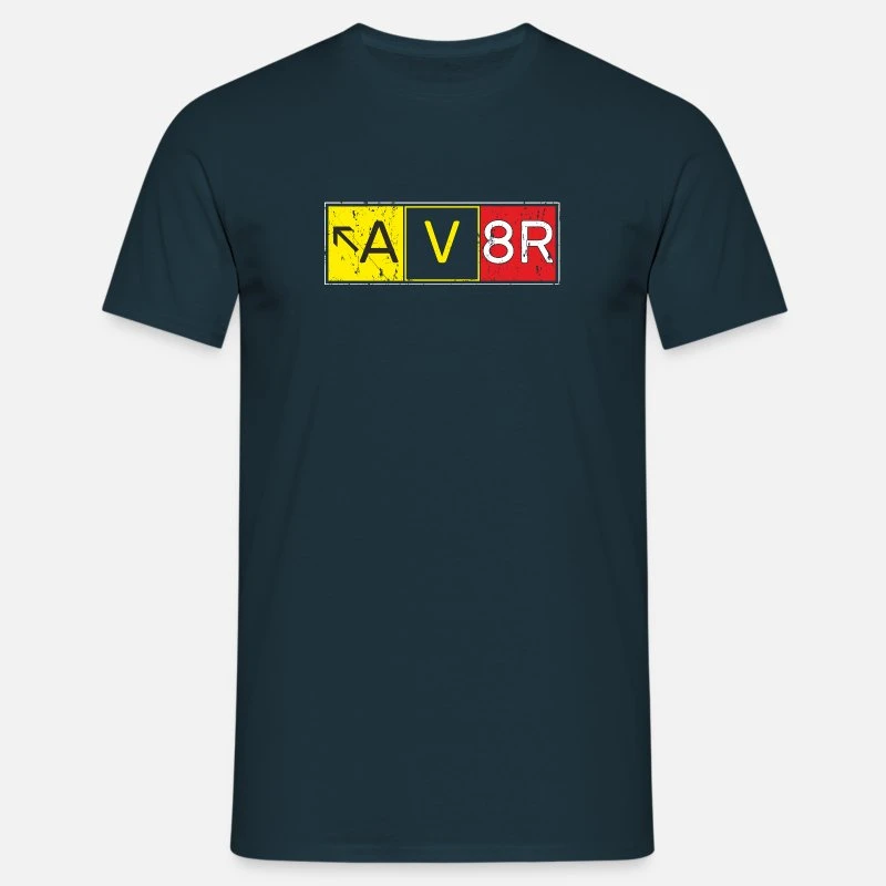 Gildan 'AV8R | AVIATOR Flieger, Piloten' Männer T-Shirt | Spreadshirt 8 Gildan 'AV8R | AVIATOR Flieger, Piloten' Männer T-Shirt | Spreadshirt – Bild 7