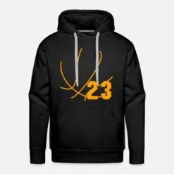 'Basketball 23 - Geschenkidee - 8 O' Männer Premium Hoodie | Spreadshirt -Steman Clothing Shop basketball 23 geschenkidee 8 o maenner premium hoodie 4