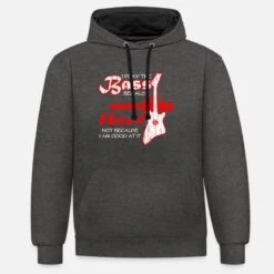 'Bassisten' Unisex Hoodie Zweifarbig | Spreadshirt -Steman Clothing Shop bassisten unisex hoodie zweifarbig 8