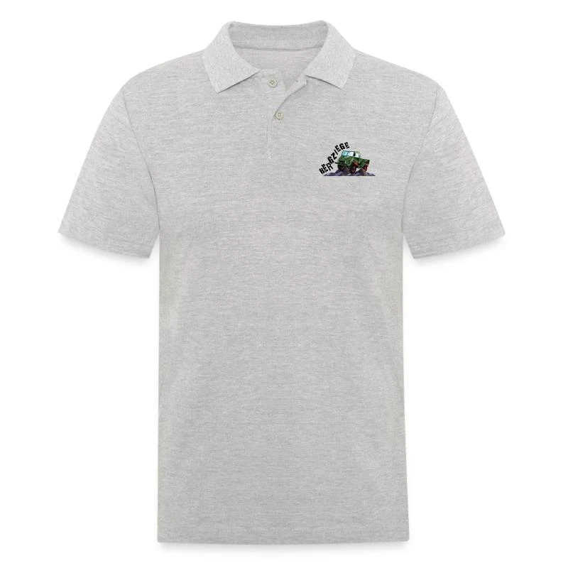 Gildan 'Bergziege - Unimog - Offroad - Oldtimer' Männer Poloshirt | Spreadshirt 7 Gildan 'Bergziege - Unimog - Offroad - Oldtimer' Männer Poloshirt | Spreadshirt – Bild 5