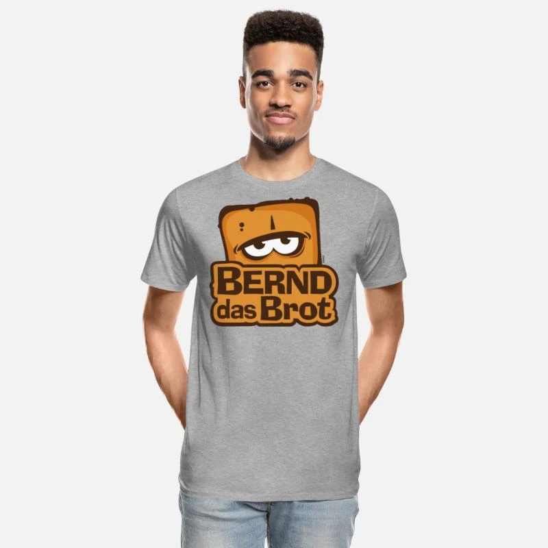 'Bernd Das Brot Logo' Männer Premium Bio T-Shirt | Spreadshirt 3 'Bernd Das Brot Logo' Männer Premium Bio T-Shirt | Spreadshirt
