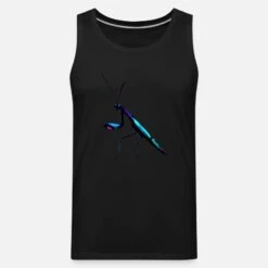 'Biolumineszierende Beutegottesanbeterin' Männer Premium Tanktop | Spreadshirt -Steman Clothing Shop biolumineszierende beutegottesanbeterin maenner premium tanktop 6