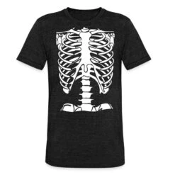 'Bone Chest' Unisex T-Shirt Meliert | Spreadshirt -Steman Clothing Shop bone chest unisex t shirt meliert 2