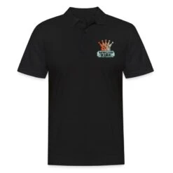 Gildan 'Bowling King Kegel Kegeln Bowler' Männer Poloshirt | Spreadshirt -Steman Clothing Shop bowling king kegel kegeln bowler maenner poloshirt 3