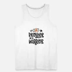 'Bruder Eines Kriegers Geschenk Familie Leukämie Krebs' Männer Premium Tanktop | Spreadshirt -Steman Clothing Shop bruder eines kriegers geschenk familie leukaemie krebs maenner premium tanktop 4