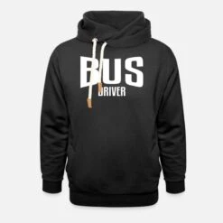 'BUS DRIVER' Unisex Schalkragen Hoodie | Spreadshirt -Steman Clothing Shop bus driver unisex schalkragen hoodie 6