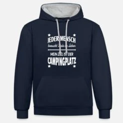 'Campingplatz Campen Camping Ziel Leben Geschenk' Unisex Hoodie Zweifarbig | Spreadshirt -Steman Clothing Shop campingplatz campen camping ziel leben geschenk unisex hoodie zweifarbig 8