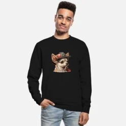 'Chihuahua - Feuerwehrmann Feuerwehr Hund Männer' Unisex Pullover | Spreadshirt