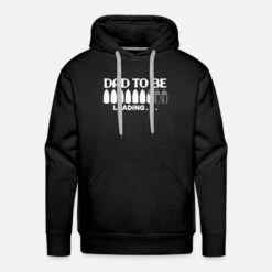 'Dad To Be Loading' Männer Premium Hoodie | Spreadshirt -Steman Clothing Shop dad to be loading maenner premium hoodie 4