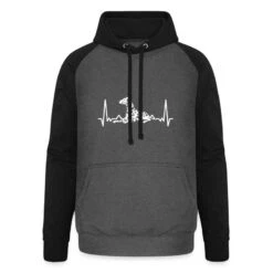'Dalmatiner Puls Herz' Unisex Baseball Hoodie | Spreadshirt -Steman Clothing Shop dalmatiner puls herz unisex baseball hoodie 5