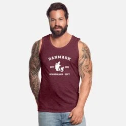 'Danmark' Männer Premium Tanktop | Spreadshirt 10 'Danmark' Männer Premium Tanktop | Spreadshirt -Steman Clothing Shop danmark maenner premium tanktop 1