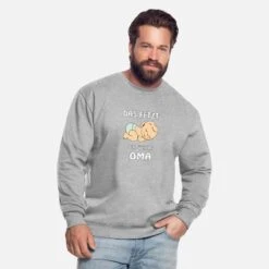 'DAS FETZT ICH WERDE OMA' Unisex Pullover | Spreadshirt -Steman Clothing Shop das fetzt ich werde oma unisex pullover 1