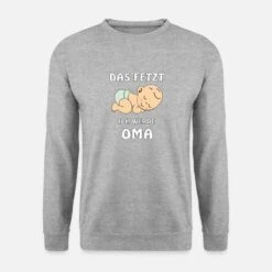 'DAS FETZT ICH WERDE OMA' Unisex Pullover | Spreadshirt -Steman Clothing Shop das fetzt ich werde oma unisex pullover 6