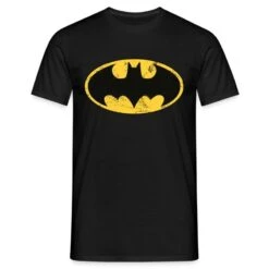 Gildan 'DC Comics Batman Logo Used Look' Männer T-Shirt | Spreadshirt -Steman Clothing Shop dc comics batman logo used look maenner t shirt 4