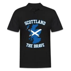 Gildan 'Die Mutigen Schotten Aus Schottland' Männer Poloshirt | Spreadshirt -Steman Clothing Shop die mutigen schotten aus schottland maenner poloshirt 4