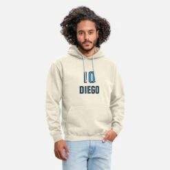 'Diego 10 Blue' Unisex Hoodie | Spreadshirt