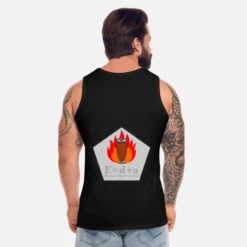 'Döner And Ayran' Männer Premium Tanktop | Spreadshirt -Steman Clothing Shop doener and ayran maenner premium tanktop 3