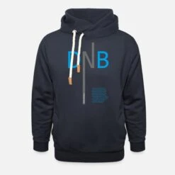 'Drum And Bass DNB' Unisex Schalkragen Hoodie | Spreadshirt -Steman Clothing Shop drum and bass dnb unisex schalkragen hoodie 6