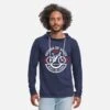 'E-Bike MTB Und Fahrrad Mit Cyclist Auf Tour Test' Unisex Kapuzen-Sweatshirt | Spreadshirt