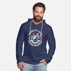 'E-Bike MTB Und Fahrrad Mit Cyclist Auf Tour Test' Unisex Kapuzen-Sweatshirt | Spreadshirt -Steman Clothing Shop e bike mtb und fahrrad mit cyclist auf tour test unisex kapuzen sweatshirt 2