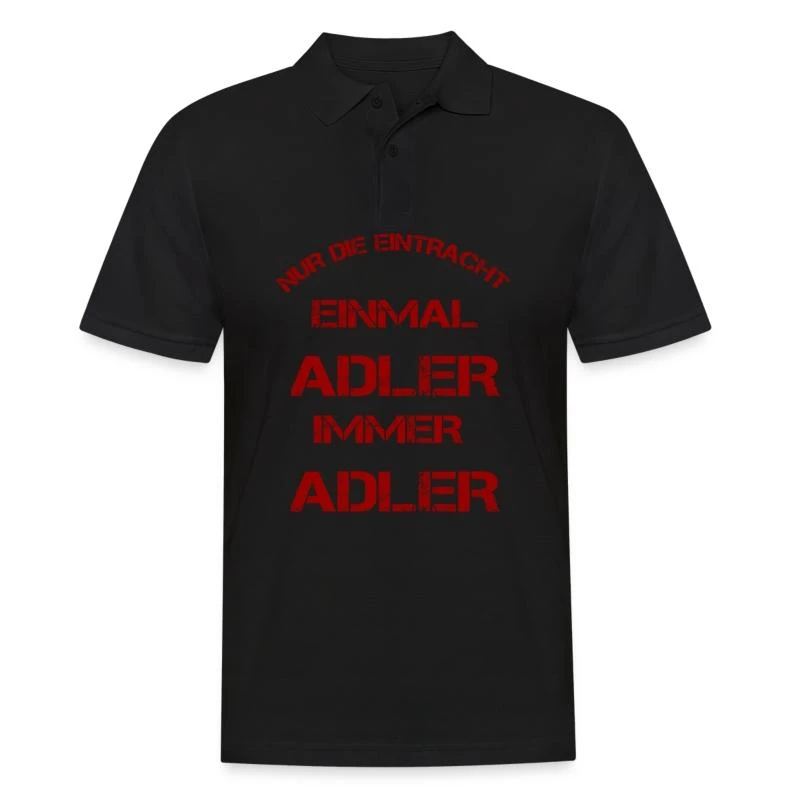 Gildan 'Einmal Adler Immer Adler Eintracht Pokalsieger' Männer Poloshirt | Spreadshirt 5 Gildan 'Einmal Adler Immer Adler Eintracht Pokalsieger' Männer Poloshirt | Spreadshirt – Bild 3