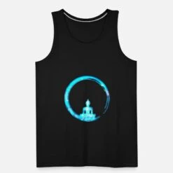 'Enso Zen Meditation Yoga Buddha Buddhismus Japan' Männer Premium Tanktop | Spreadshirt -Steman Clothing Shop enso zen meditation yoga buddha buddhismus japan maenner premium tanktop 4