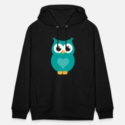 'Eule' Unisex Bio Hoodie | Spreadshirt -Steman Clothing Shop eule unisex bio hoodie 6