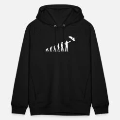'Falkner Greifvogel Evolution Falknerei Geschenk' Unisex Bio Hoodie | Spreadshirt -Steman Clothing Shop falkner greifvogel evolution falknerei geschenk unisex bio hoodie 6