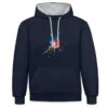 'Farbspritzer Farbkleckse Bunt Cool Fun Farbe' Unisex Hoodie Zweifarbig | Spreadshirt -Steman Clothing Shop farbspritzer farbkleckse bunt cool fun farbe unisex hoodie zweifarbig