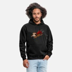 'Faultier Als Superheld Lustiges Faultiershirt' Unisex Hoodie | Spreadshirt