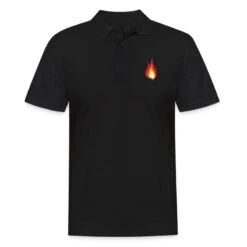 Gildan 'Feuer Kostüm Flamme - Es Leuchtet Feuerwerk' Männer Poloshirt | Spreadshirt -Steman Clothing Shop feuer kostuem flamme es leuchtet feuerwerk maenner poloshirt 2